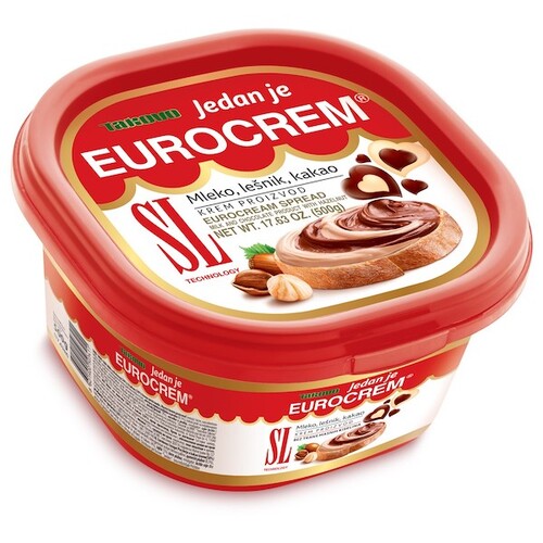 Takovo Eurocrem Hazelnut Spread 500g – Balkan Market