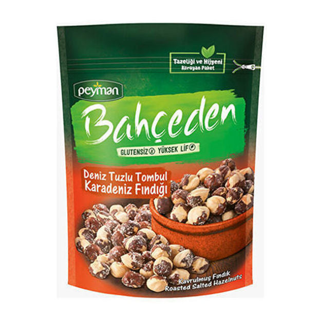 Peyman Bahceden Roasted Sea Salted Hazelnuts 130g