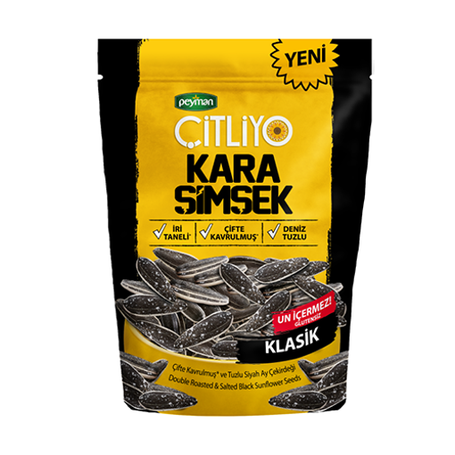 Peyman Citliyo Kara Simsek Black Sunflower Seeds 160g