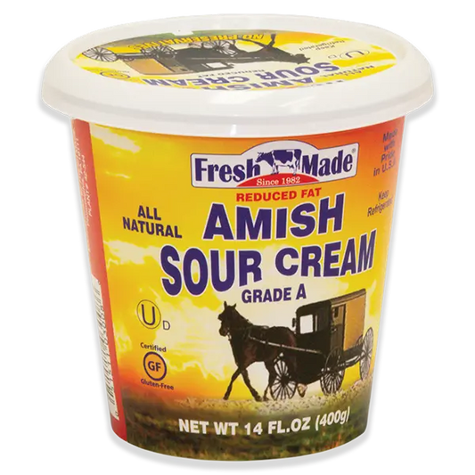 Fresh Made Amish Sour Cream 400g