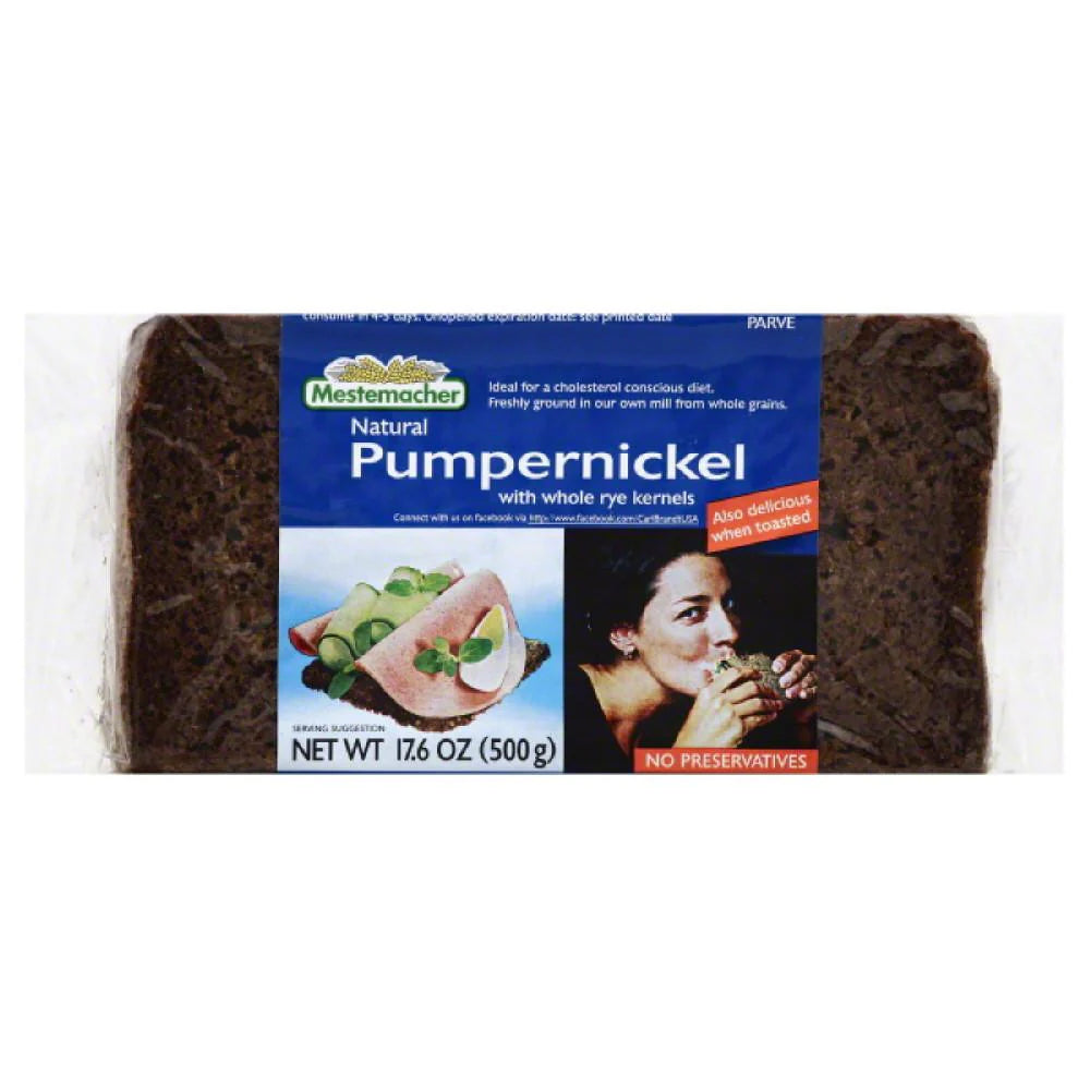 Mestemacher Pumpernickel Bread 17.6 oz