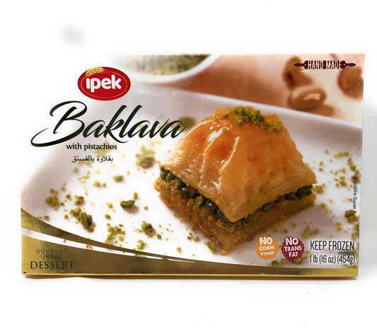 Ipek Baklava with Pistachio 1lb