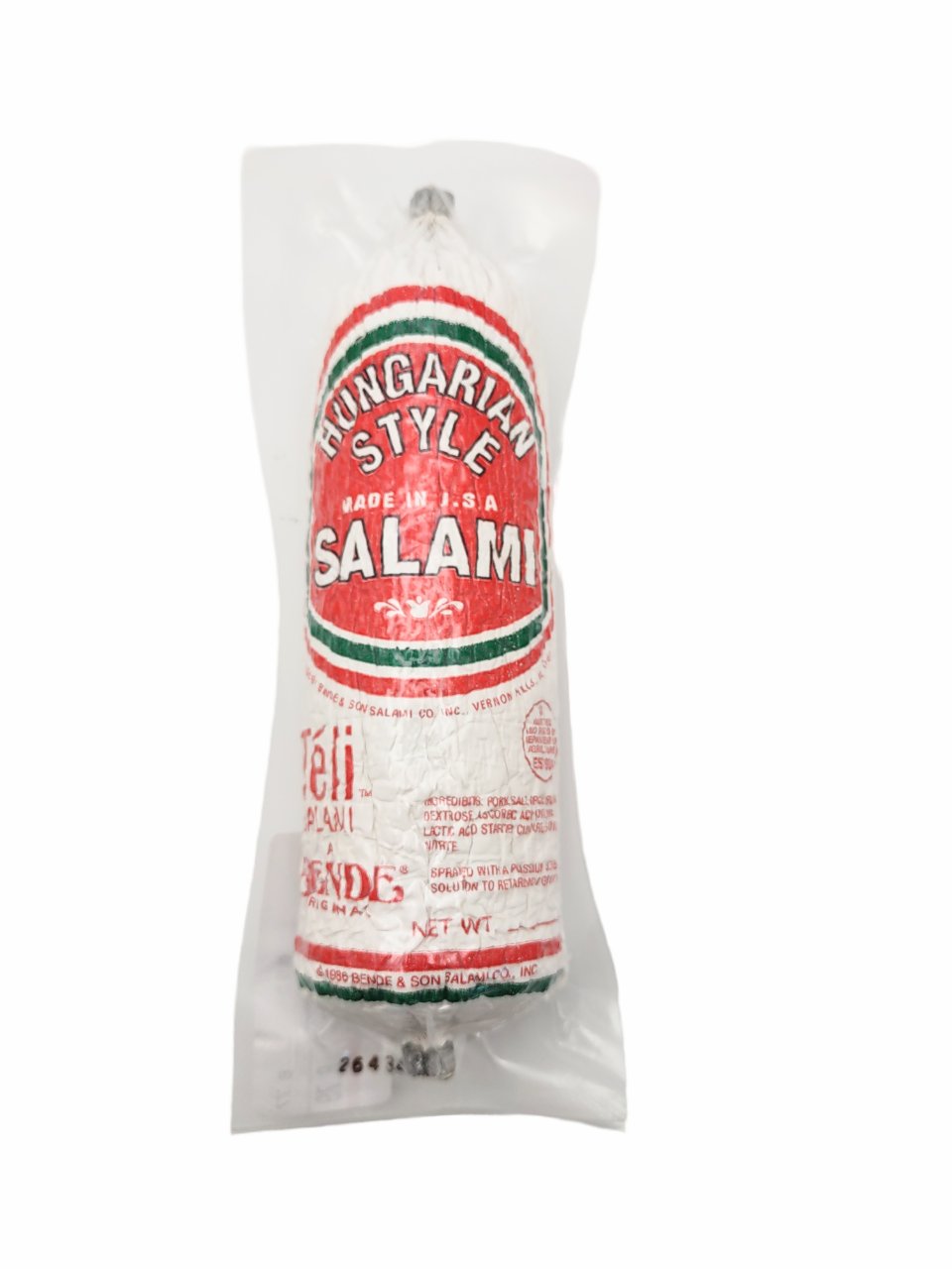 Bende Teli Hungarian Style Salami 1LB