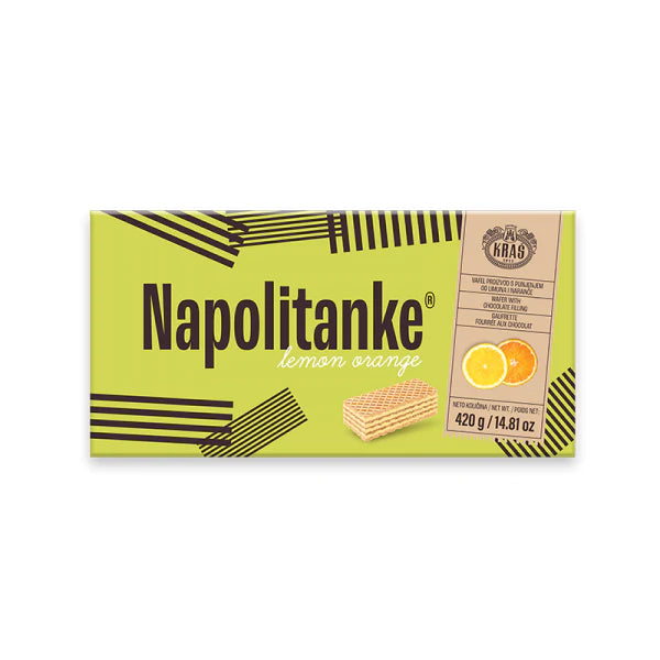 Kras Lemon Orange Wafers Napolitanke 327g