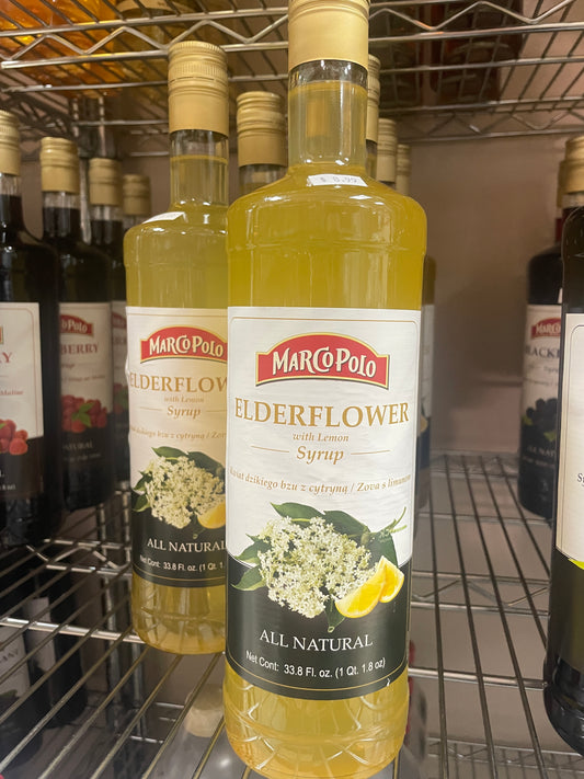 Marco Polo Elderflower Syrup 1 LT