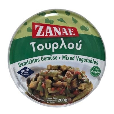 Zanae Mixed Vegetables 280g