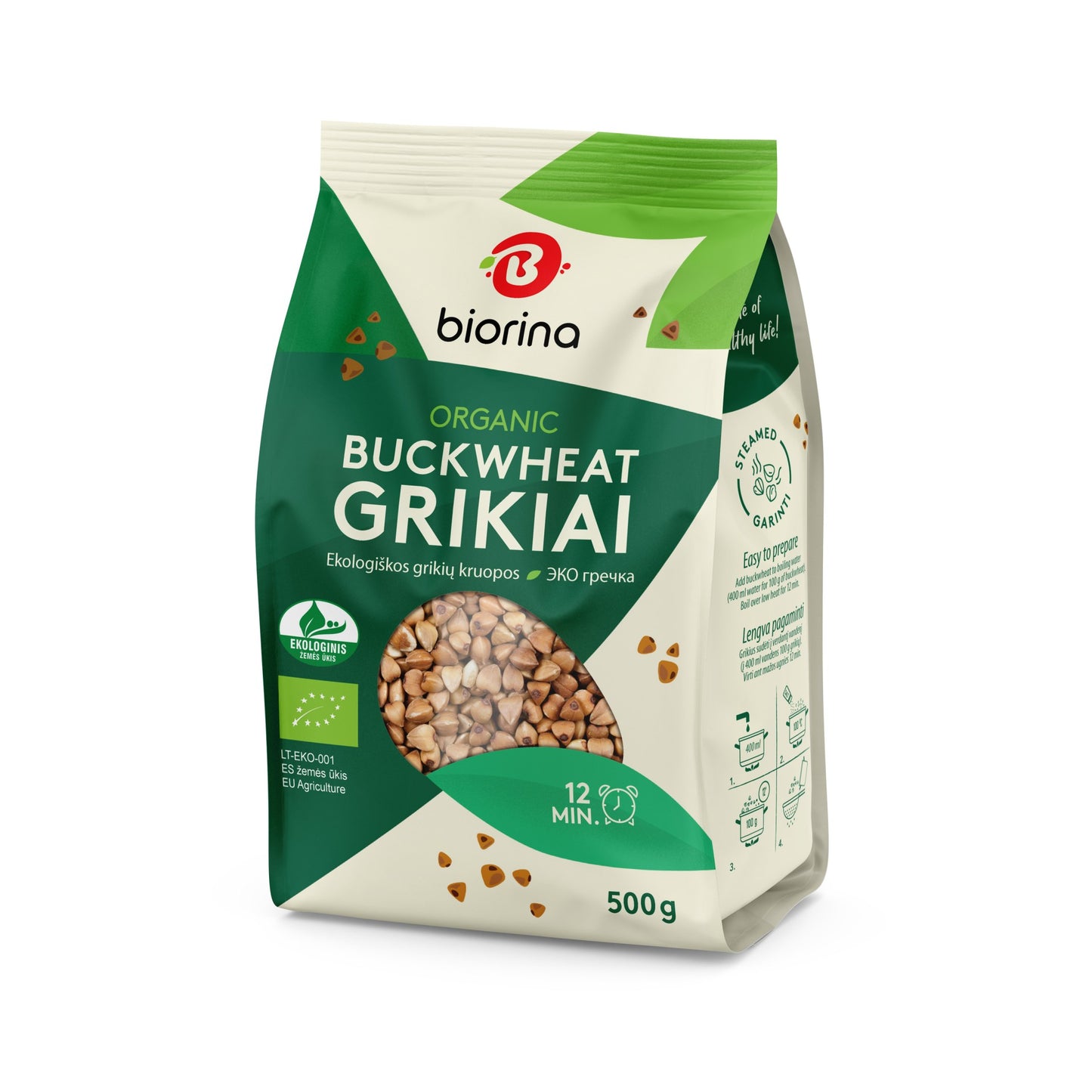 Biorina Organic Buckwheat 500g