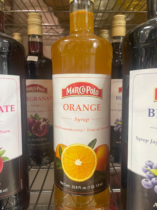 Marco Polo Orange Syrup 1L