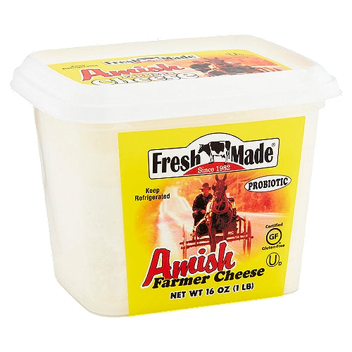 Fresh Made Amish Farmer Cheese 16oz