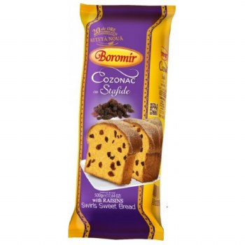 Boromir Cozonac With Raisins 500g