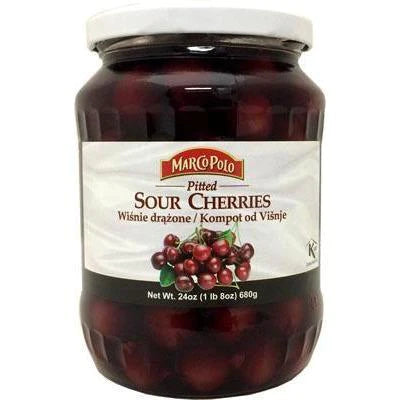 Marco Polo Pitted Sour Cherries 24 oz