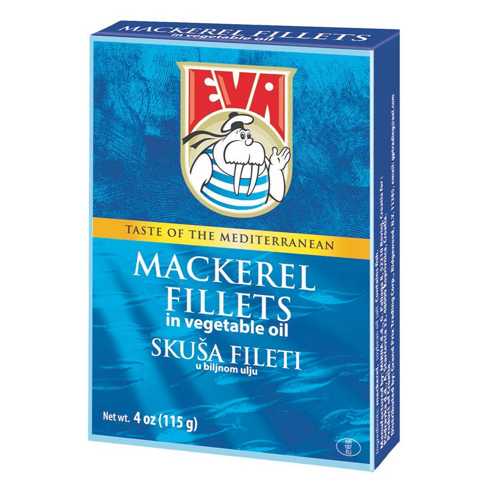 Podravka Eva Mackerel In Vegetable Oil 115g