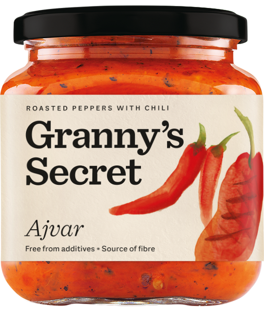 Grannys Secret Homemade Ajvar Mild 550g