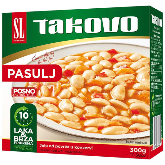 Takovo Beans Posni Pasulj 300g