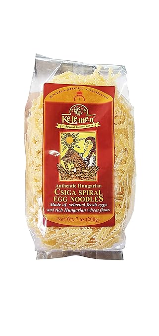 Kelemen Csiga Spiral Egg Noodles 200g