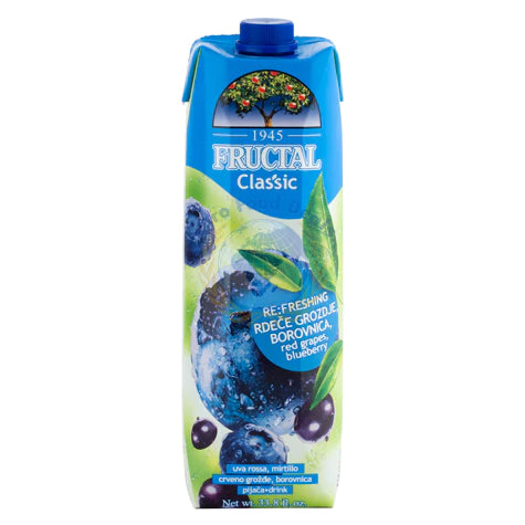 Fructal Classic Blueberry Juice 1L