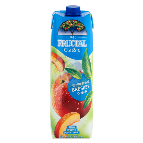Fructal Classic Peach Juice 1L