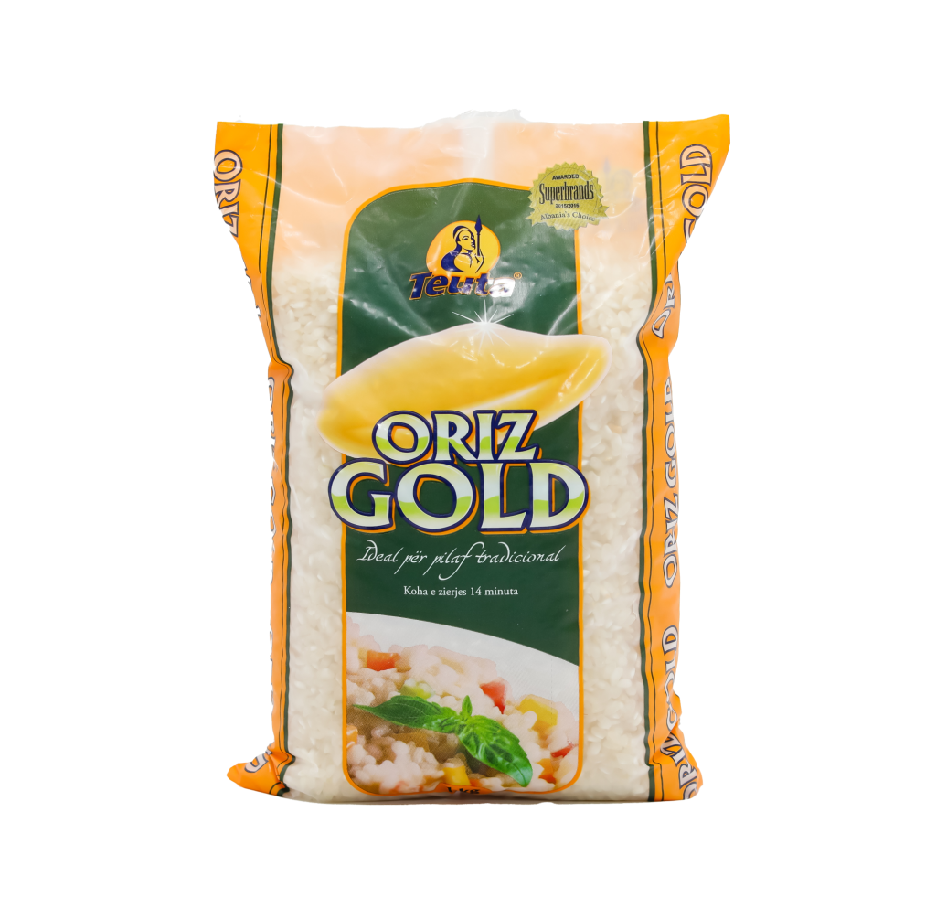 Teuta Rice Gold (Green) for Pilaf 1 kg