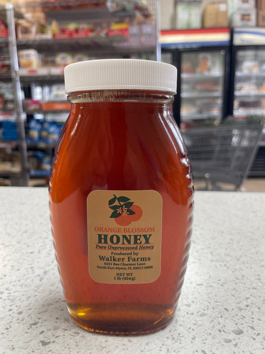 Walker Farms - Local Raw Orange Blossom Honey