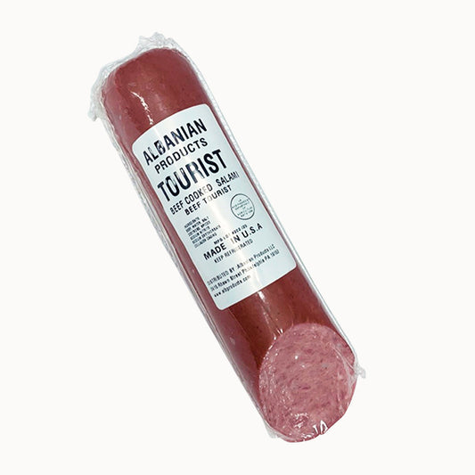 Albanian Beef Cooked Tourist Salami 1.1 Lb