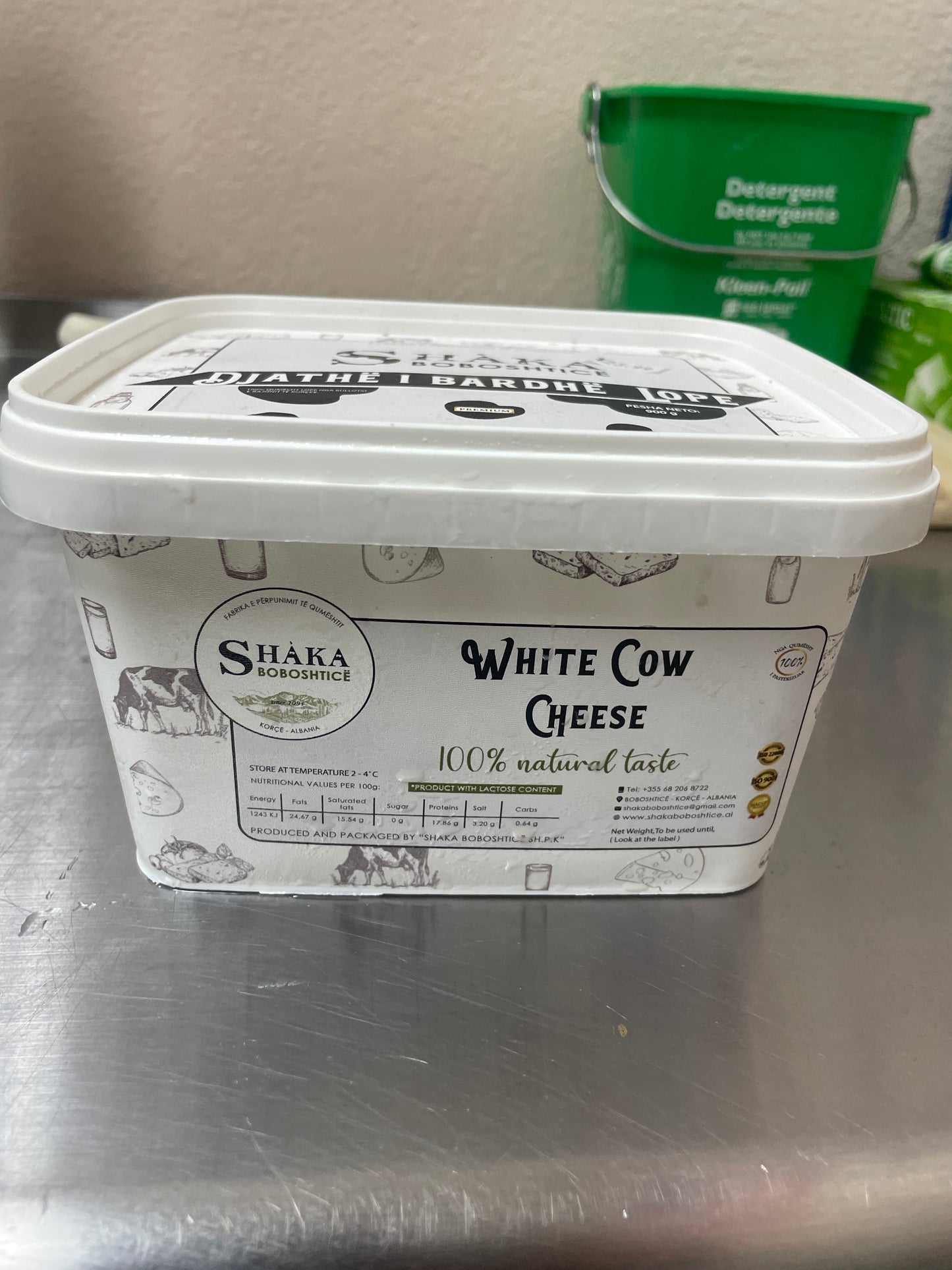 Albania Korce White Cow Cheese 900g