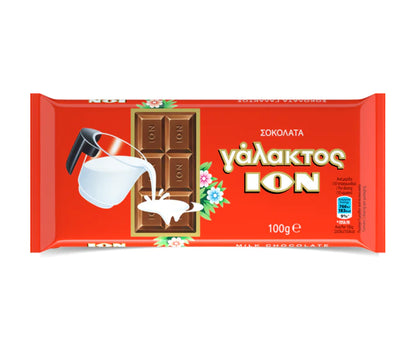 Ion Greek Milk Chocolate Bars 100g