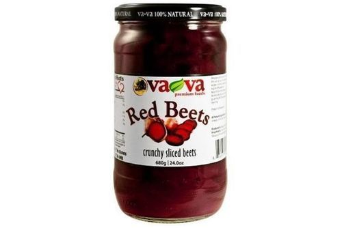 VaVa Crunchy Sliced Beets 680g