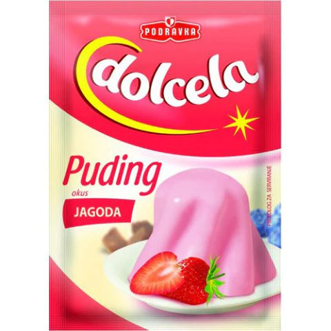 Podravka Strawberry Puding 40g