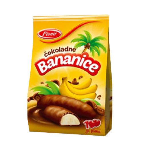 Cokoladne Bananice (Pionir) 150g