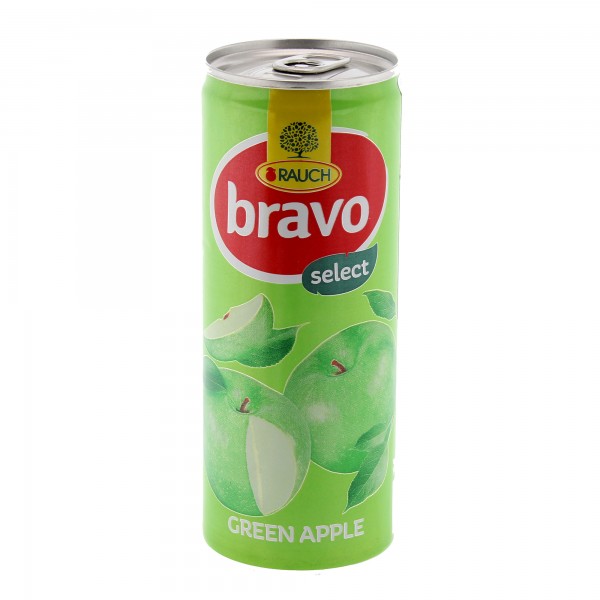 Bravo Green Apple Juice 250ml