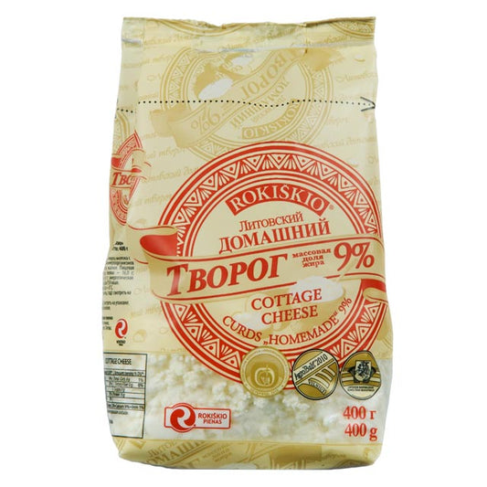 Rokiskio Home Made Farmer Cheese 400g