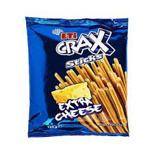 Eti Crax Extra Cheese Stick Crackers 45g