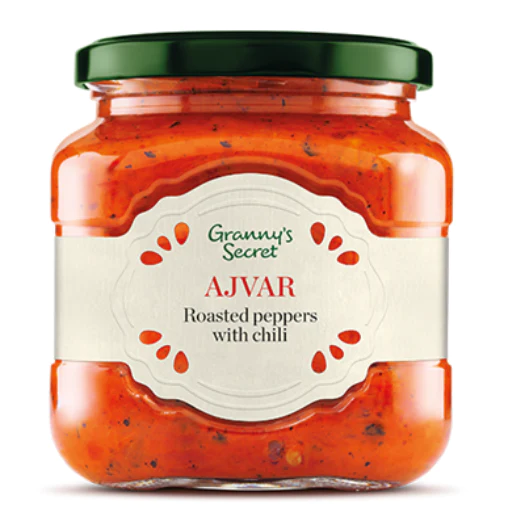 Grannys Secret Homemade Ajvar Hot 550g