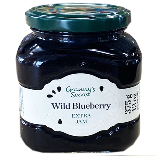 Granny's Secret Wild Blueberry Jam 375g