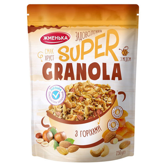 Super Granola With Nuts (Жменька™) Ukraine