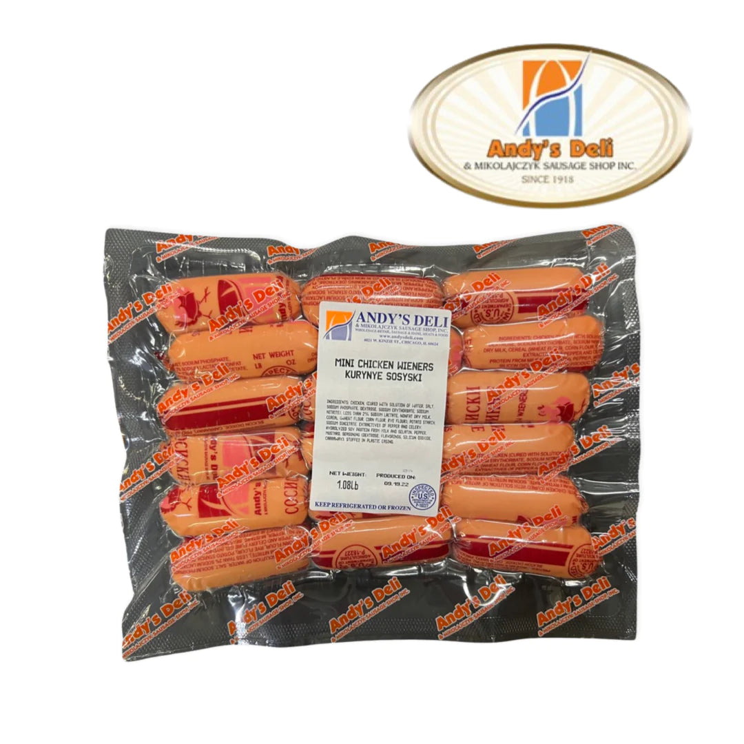 Andy's Deli Chicken Baby Wieners 1lb