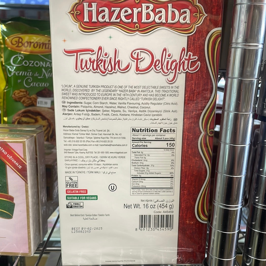 HazerBaba Turkish Delight