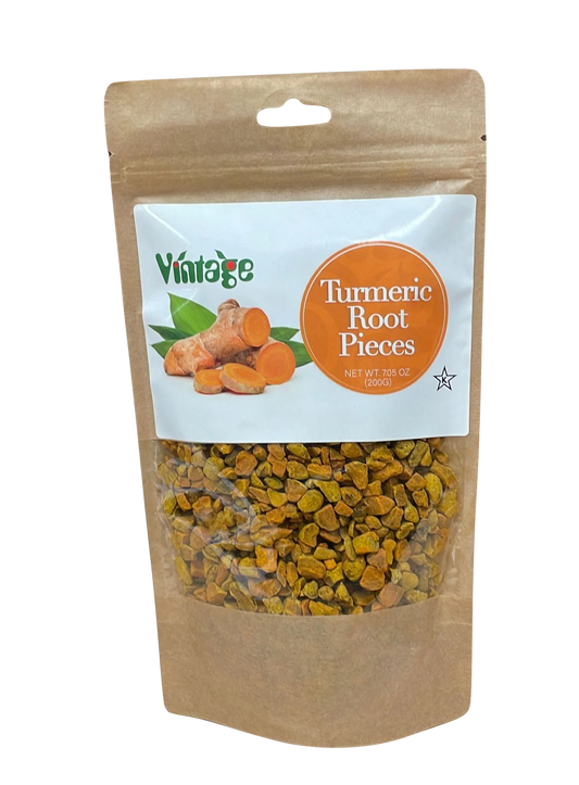 Vintage Turmeric Root Pieces 200g