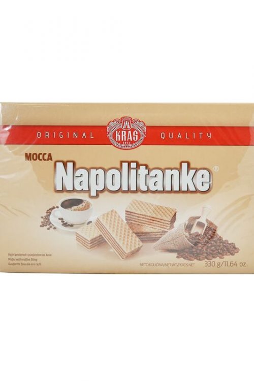 Kras Napolitanke Mocca Wafers 330g