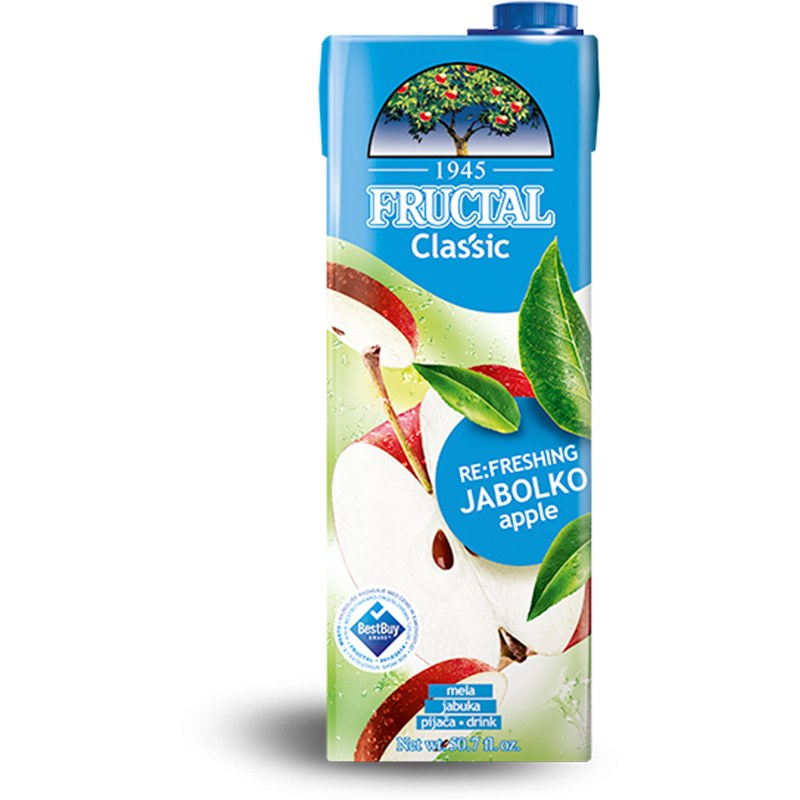 Fructal Classic Apple Juice 1L