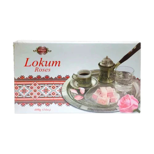 Evropa Rose Flavored Lokum 400g