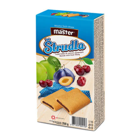 Master Mixed Fruit Strudel 250g