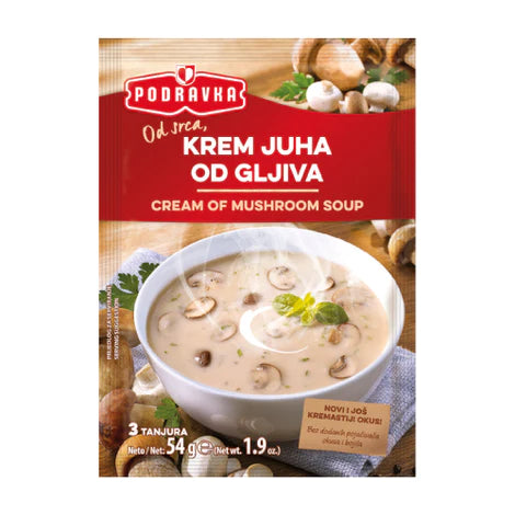 Podravka Cream of Mushroom Soup Mix 54g