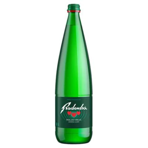 Radenska Natural Sparkling Mineral Water 1L