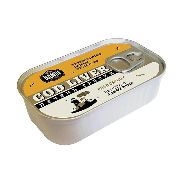 Bandi Foods Cod Liver 121g