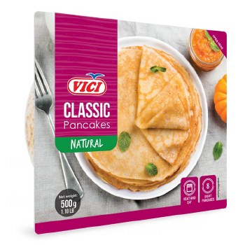 Vici Plain Natural Pancakes Crepes 500g