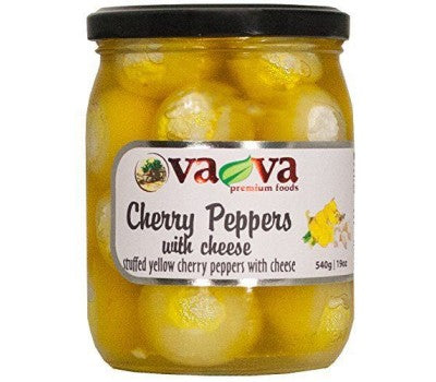 VaVa Yellow Cherry Peppers Stuffed with Cheese 960g